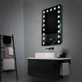 Espejo LED Vertical | Botón táctil | Luz blanca fría - Reyze Seria Salono Model 6